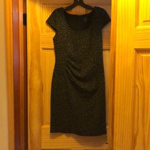 Ann Taylor Black and Grey dress Sz 4
